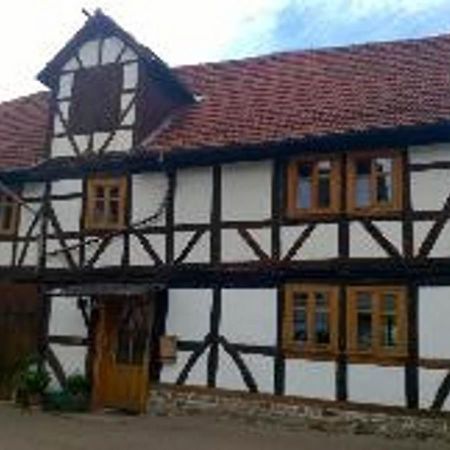 Aeltestes Haus In Quentel - Ferienwohnung 1 Mit Kleinem Garten Hessisch Lichtenau Exterior foto